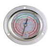 Manometru cu glicerină 250B-GF-HP