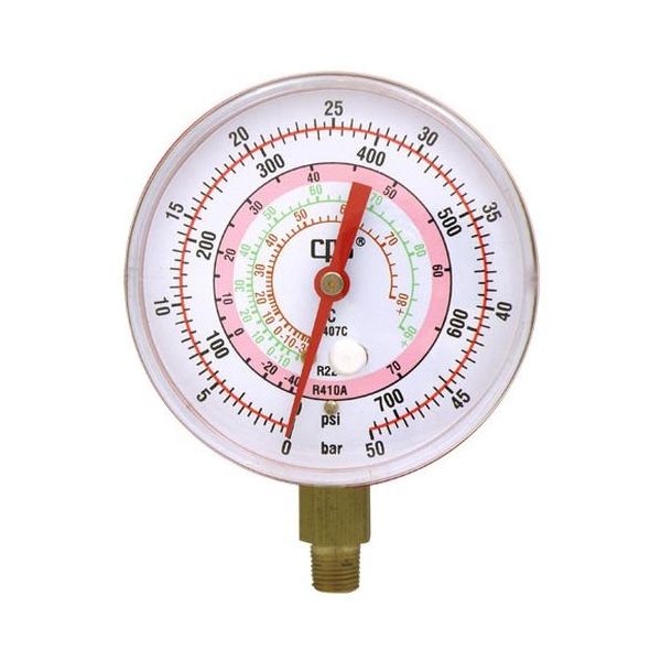 Manometru 80MM CL1,6L R22-407C-410A-MCEBL