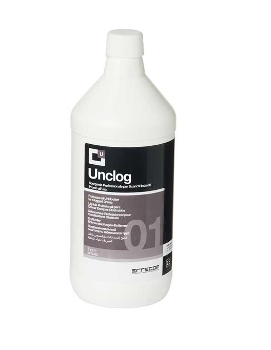 UNCLOG 1 L – Soluție profesională pentru deblocarea canalelor de scurgere