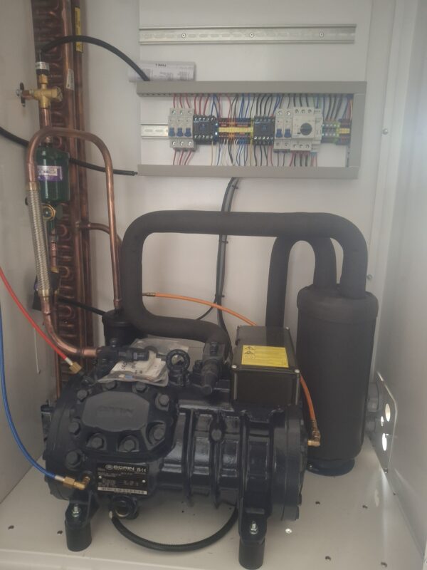 Instalatie frigorifica completa - congelare 7,5HP