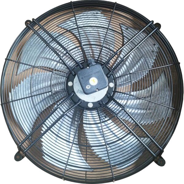 Ventilator axial cu grilă Ziehl-Abegg FN 080-SDA.6N.V7 40 – 400V, Aspirație, 2 trepte putere