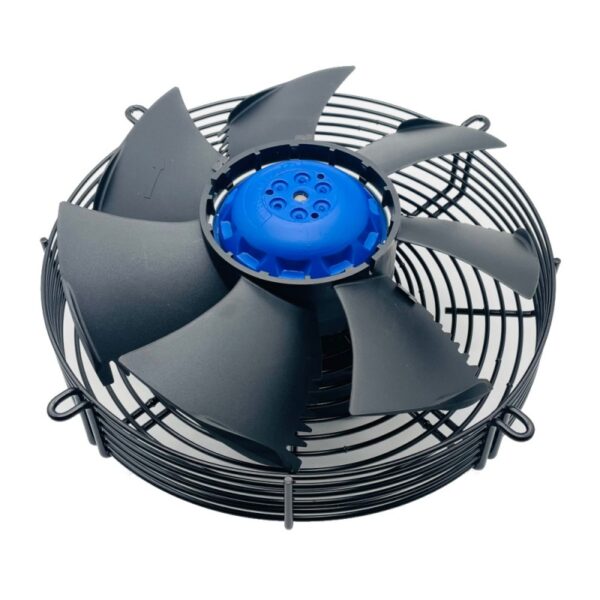 Ventilator axial cu grilă Ziehl-Abegg FN 063-VDK.6N.V7P7 – 400V, Aspirație, 2 trepte putere